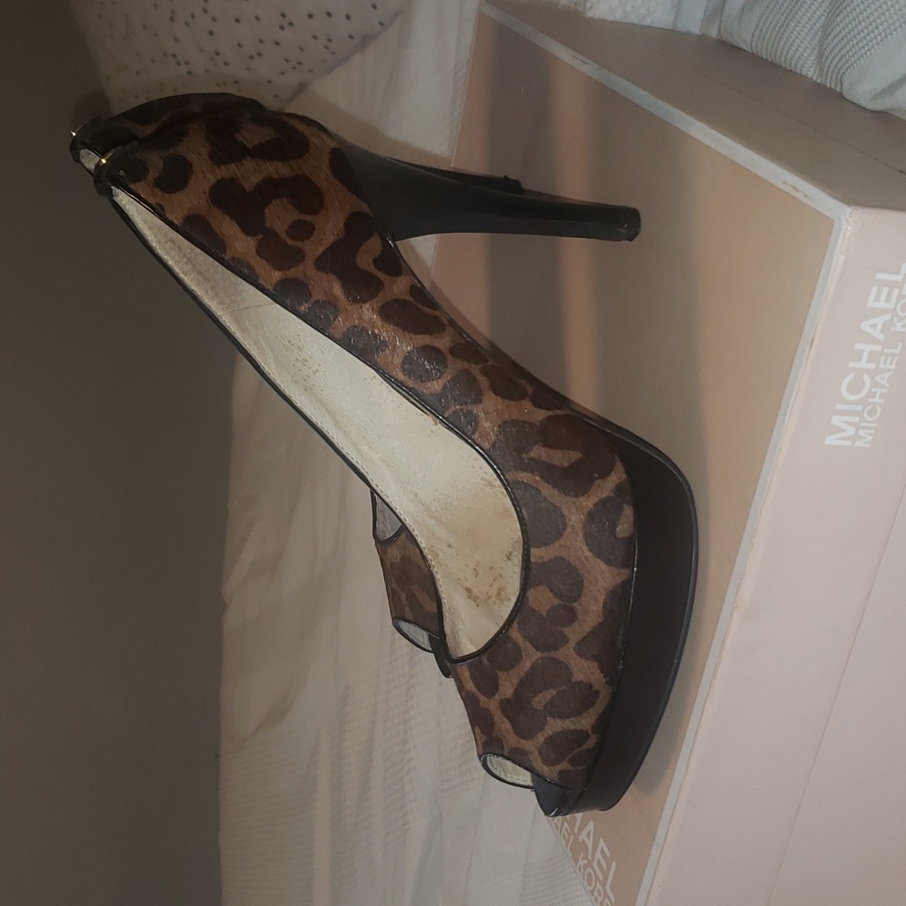 Michael Kors Cheetah Heels